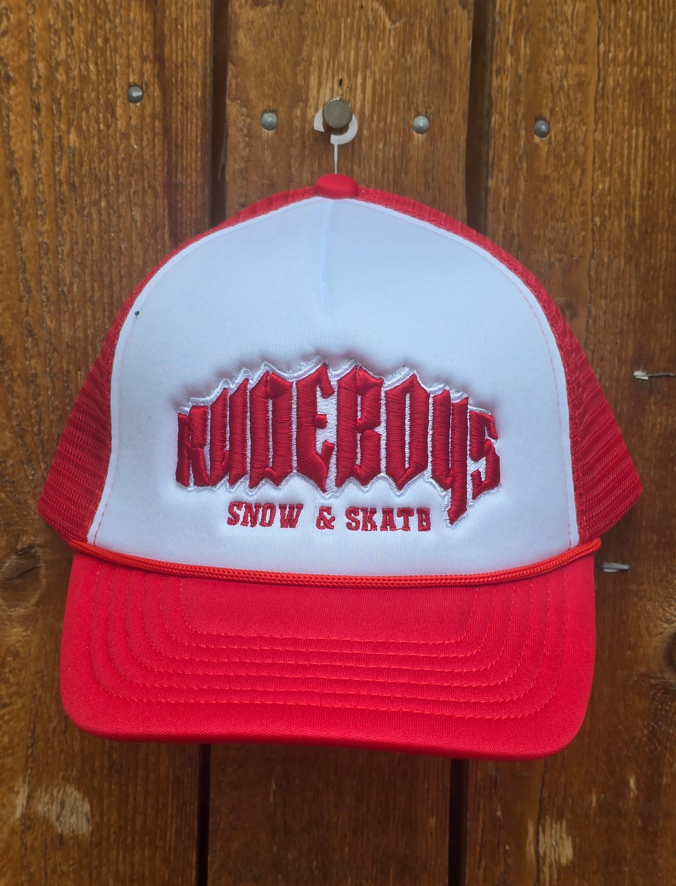 RUDE BOYS GOTHIC TRUCKER HAT - Image 3